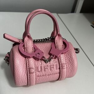Pink Bag Charm, Mini Handcuff, Never Opened